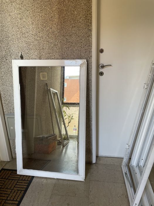 Vendo janela fixa + aro 71cm X 1,165cm