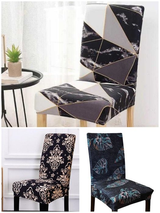 Чохол на стілець Чохли на стільці Велюрові Універсальні Туреччина