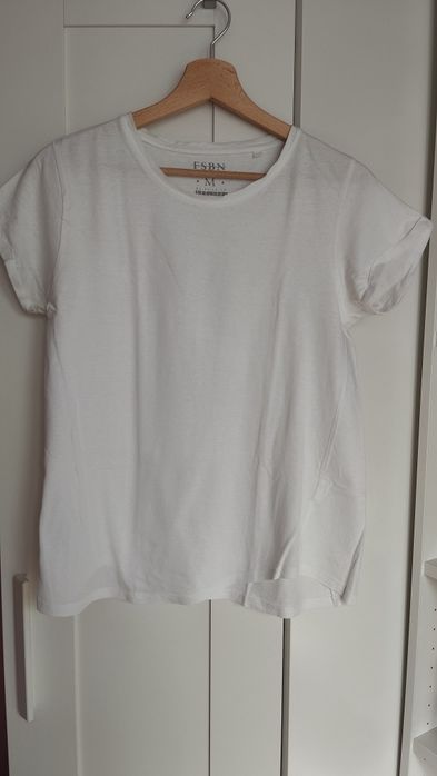 Biały t-shirt New Yorker