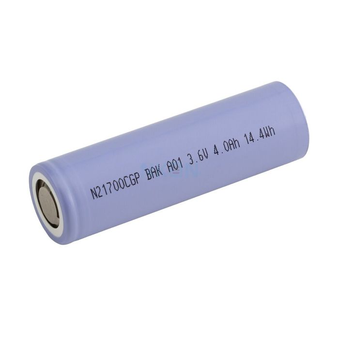 Акумулятор 21700 BAK N21700CGP 4000mAh 3,7В - струм 40A