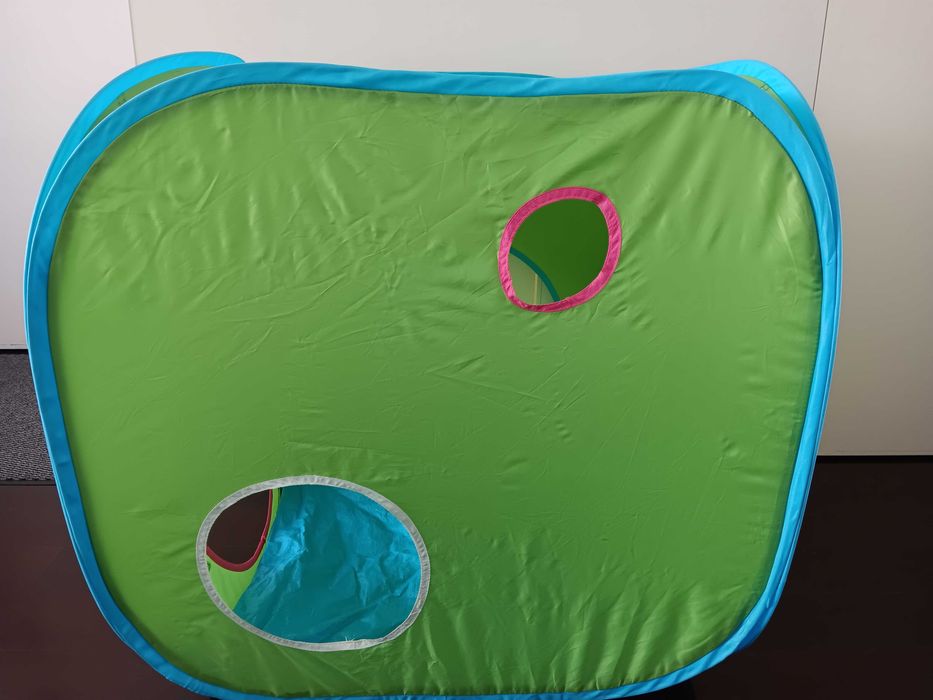 Tenda e tunel de brincar Ikea ( saco com bolas incluído))