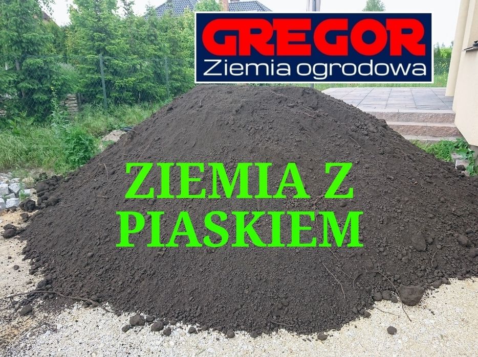 Ziemia z piaskiem pod trawnik