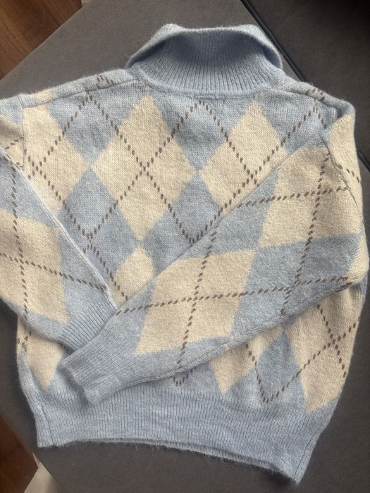 Sweter w romby damski nowy