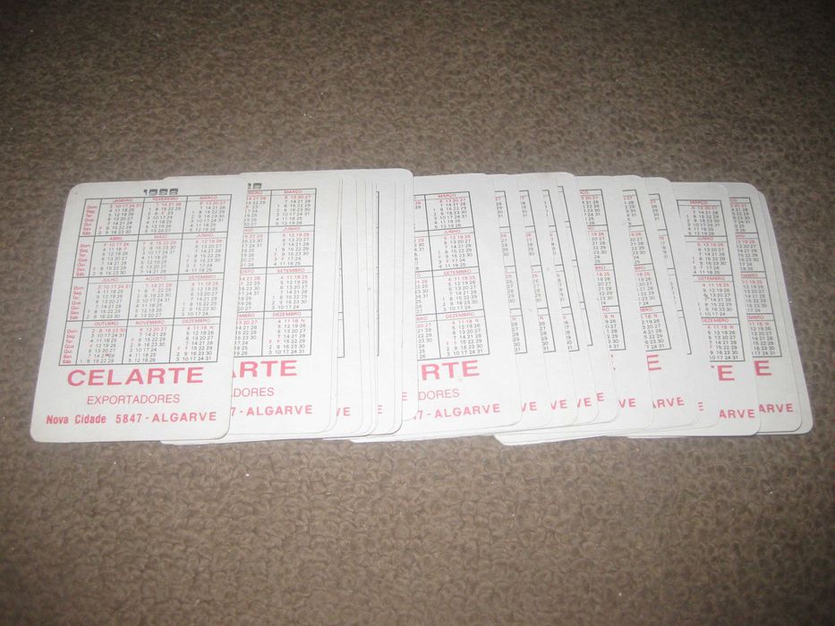 24 Calendários de "Faróis" Colecção Completa! Rara!