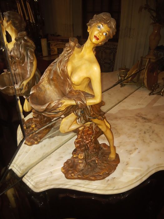 Espetaculares figuras antiga em marfinite ...
50/60 CMS alta