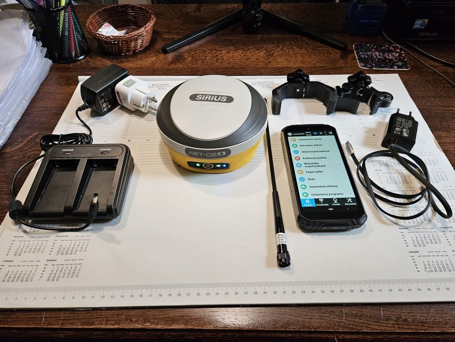 GPS geodezyjny GNSS  IMU Sirius Artgeo 4 systemowy + L-Band SUPER STAN