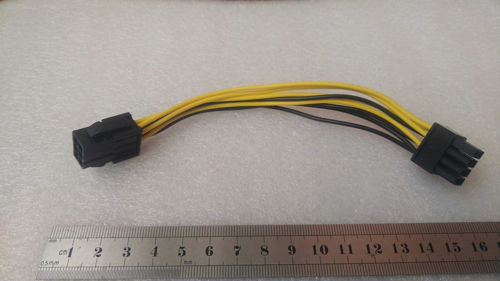 Перехідник  процесору CPU/відеокарти GPU (4-8, 6-8, 4-6 pin)/MOLEX