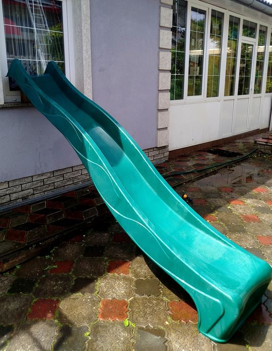 Гірка дитяча пластикова, 3 метри, Бельгія, б/у гарний стан