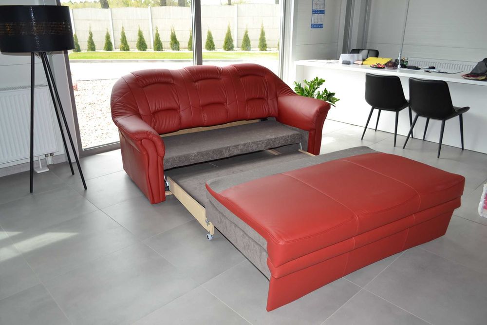 Sofa kanapa Haddon naturalna skóra