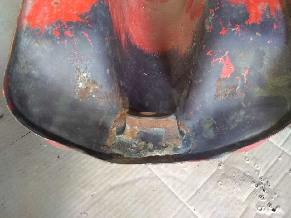 Jawa 350 TS komplet części zbiornik paliwa boczek koło