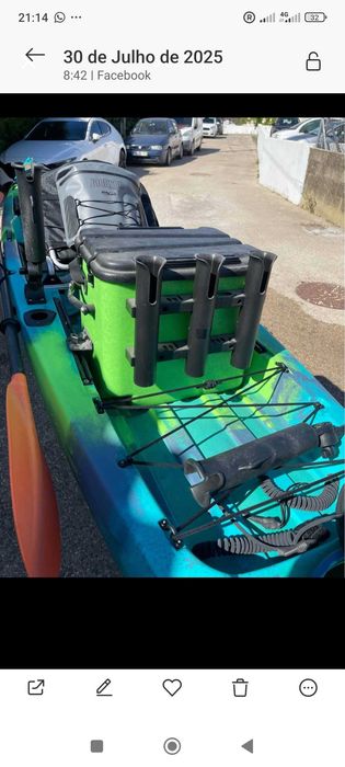 Kayak de pesca Jackson Kraken elite