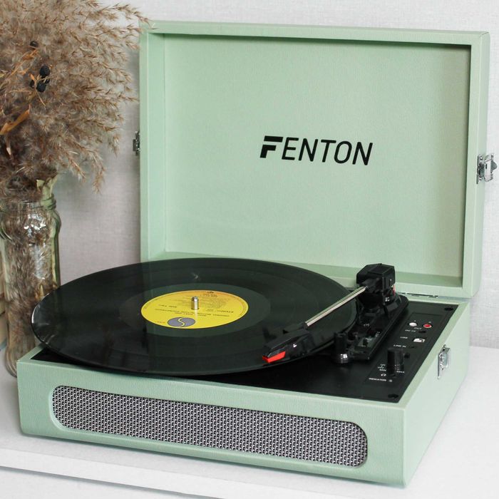 Вініловий програвач вінілу для всіх пластинок + платівка