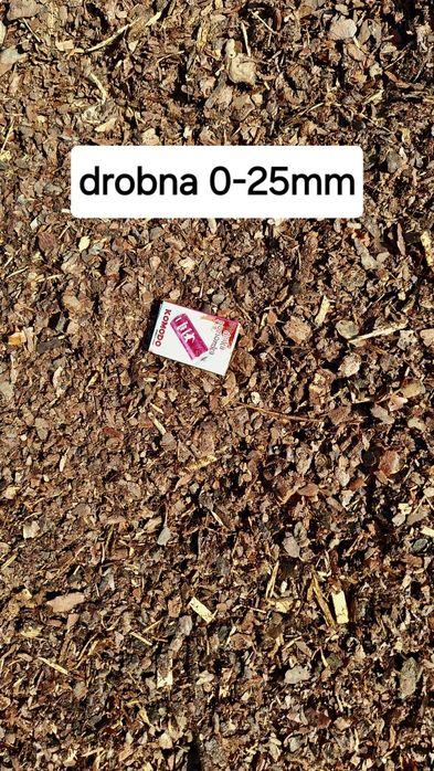 Kora sosnowa drobna 0-25mm .Dostawy W-wa i okolice