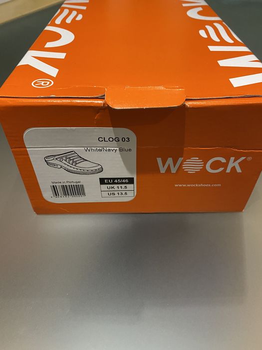 Socas hospitalares Wock Clog 03 azul marinho s/tira - Tam.45/46