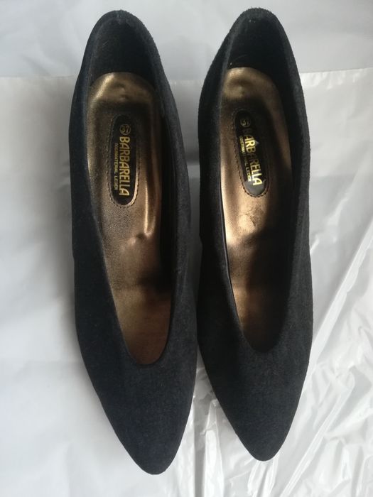 Туфли замшевые женские