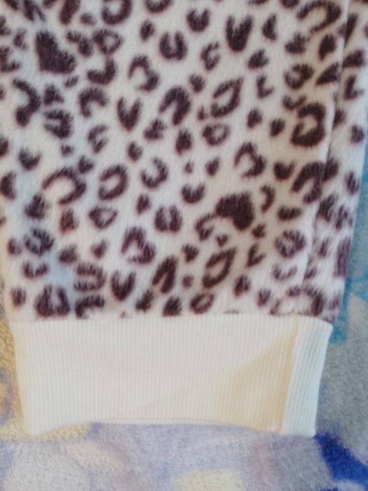 Флисовые пижамные женские штаны