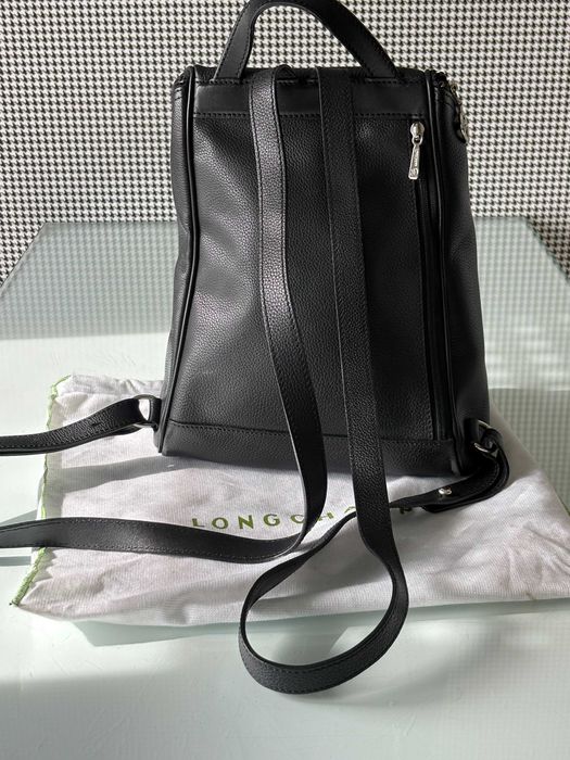 Mochila Longchamp preta autêntica