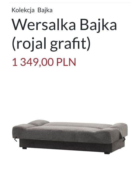 Wersalka „Bajka” (Bodzio) – stan dobry, Szczecin (ul. Potulicka)