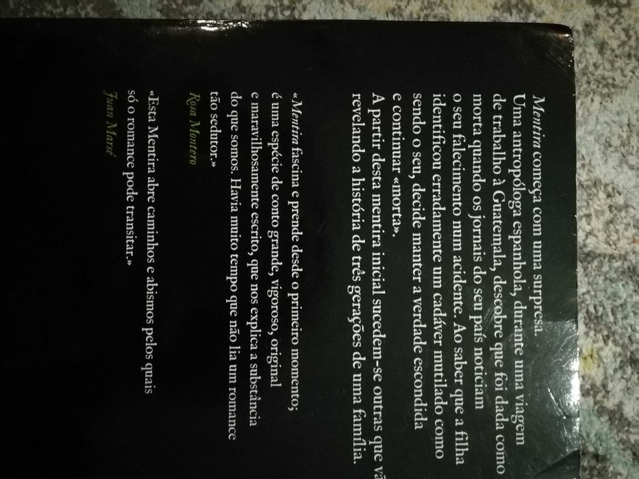 Livro Mentira, de Enrique de Heriz