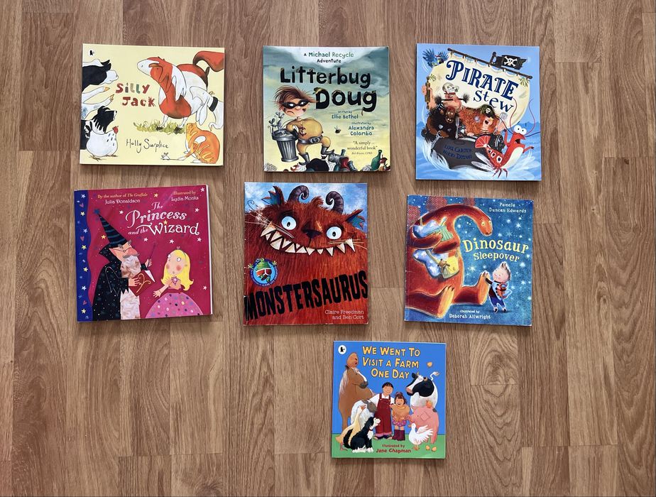 Conjunto de livros para criança em inglês