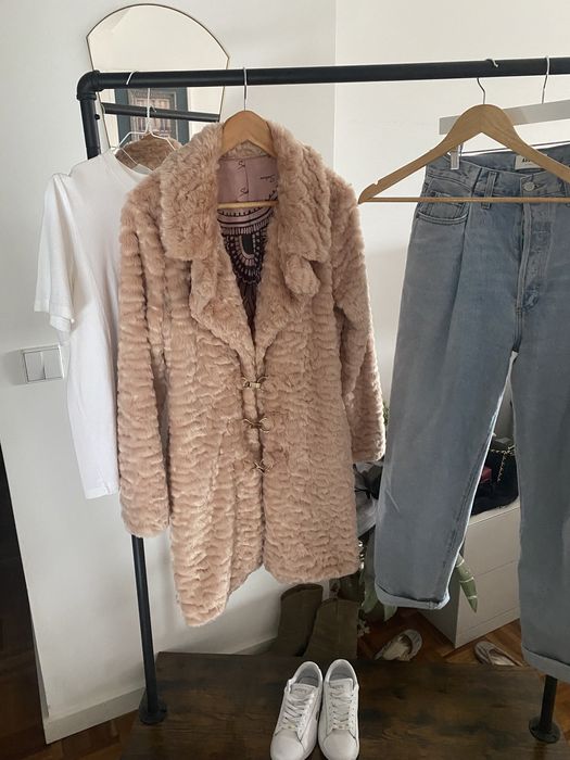 Casaco pelo Rosa Sahoco tam S