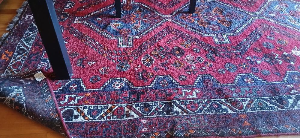 Tapete Persa Shiraz (245x166 cm) – Lã Tecida à Mão