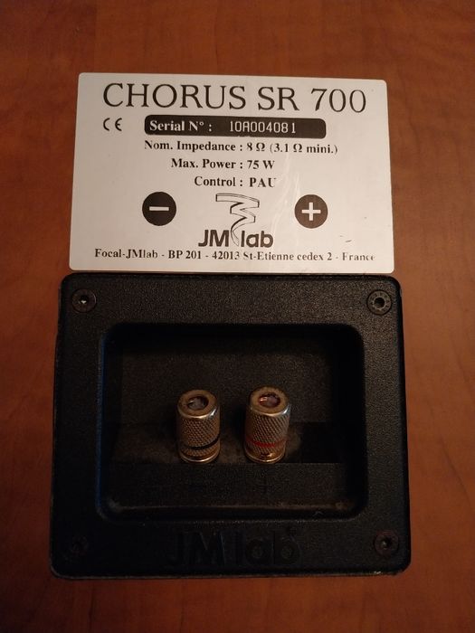Par de Colunas de som JM Lab chorus sr 700