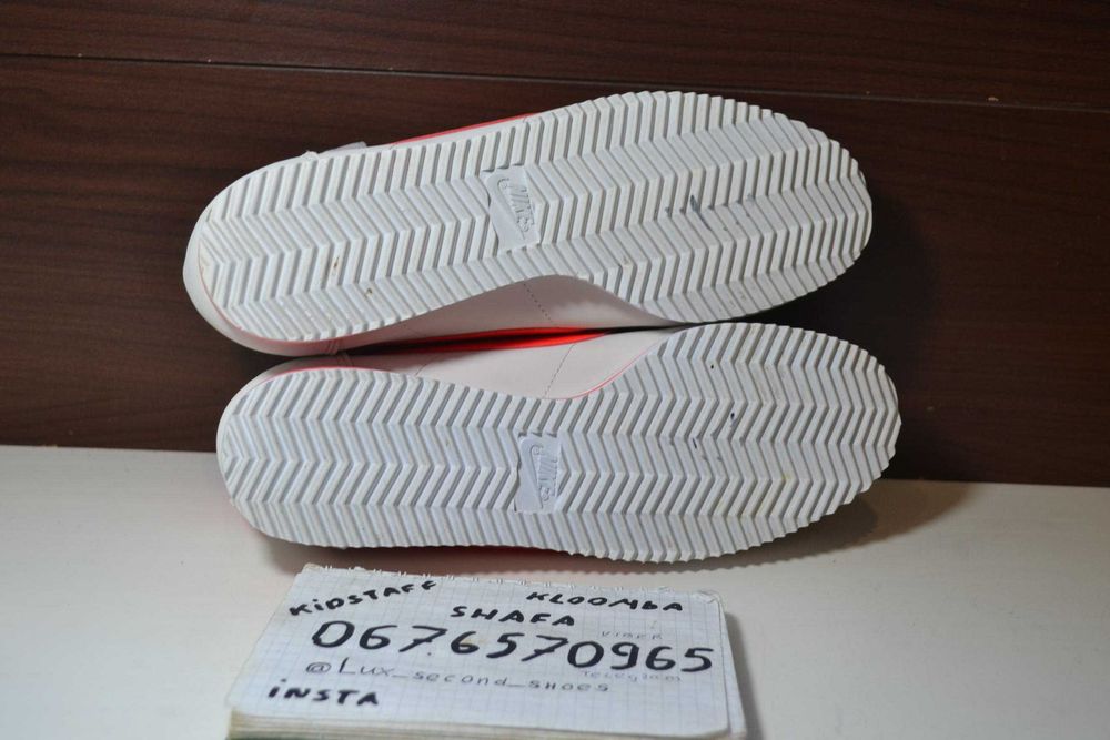 nike cortez leather 40р кроссовки кожаные оригинал