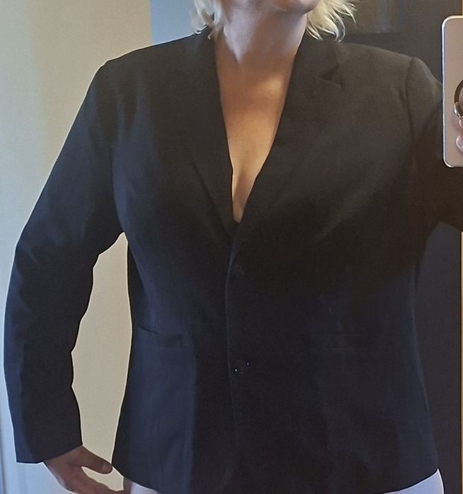 Marynarka, elegancka, czarna , damska r 50