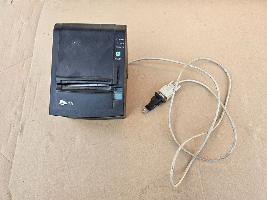 Багатофункціональний принтер друку чеків Lukhan lk-t20, бонус адаптер!