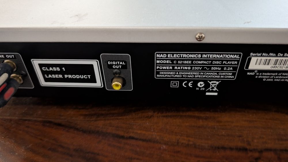 Odtwarzacz CD NAD C 521bee