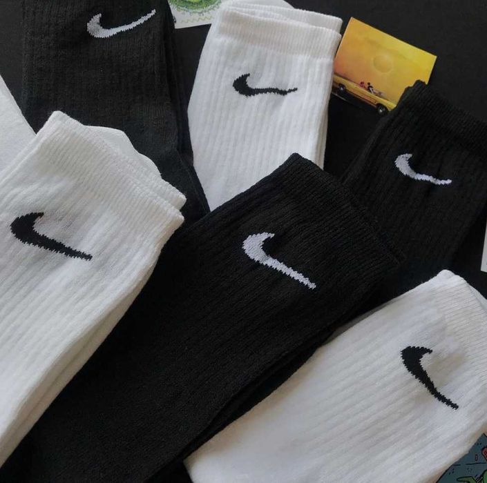 • Носки Nike, Adidas (12 пар 250грн). ОПТ. Спортивные высокие носки •