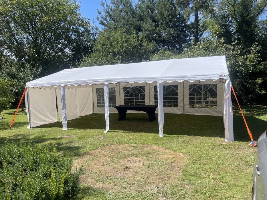 Namiot imprezowy wynajem namiotu zapraszamy 5x8 wolne terminy wrzesień