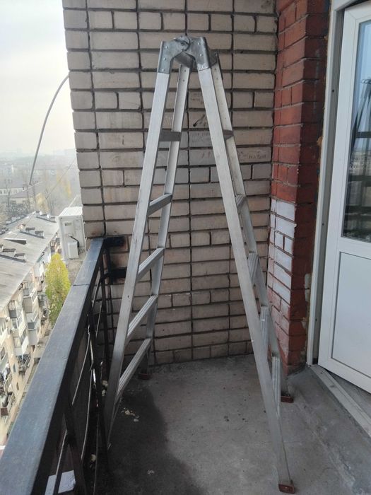 Лестница алюминиевая СССР