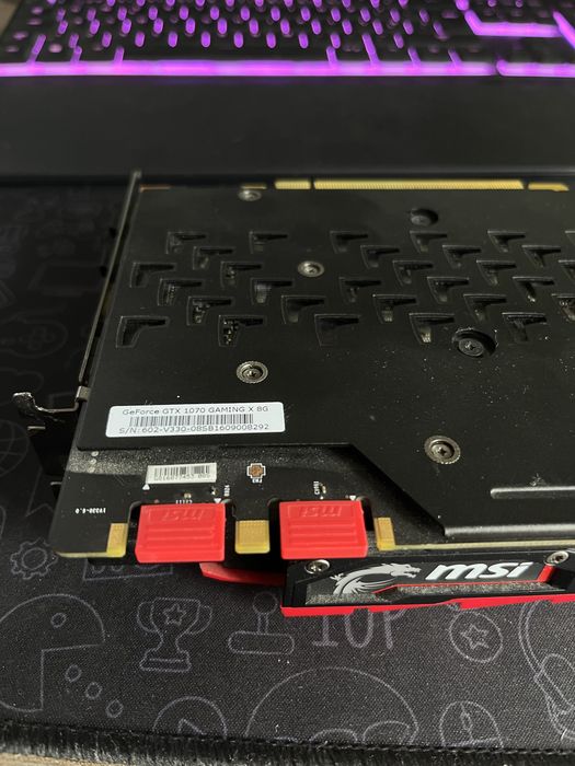 Placa Gráfica - MSI GTX 1070 8gb