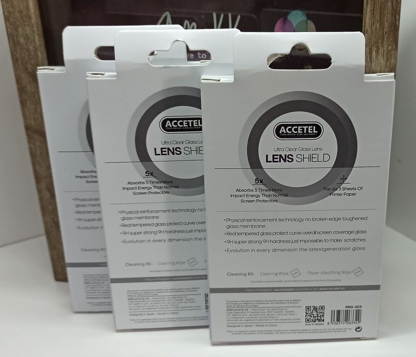 Película Vidro P/ Câmara Samsung S24 / S24 Plus / S24 Ultra /S22 Ultra