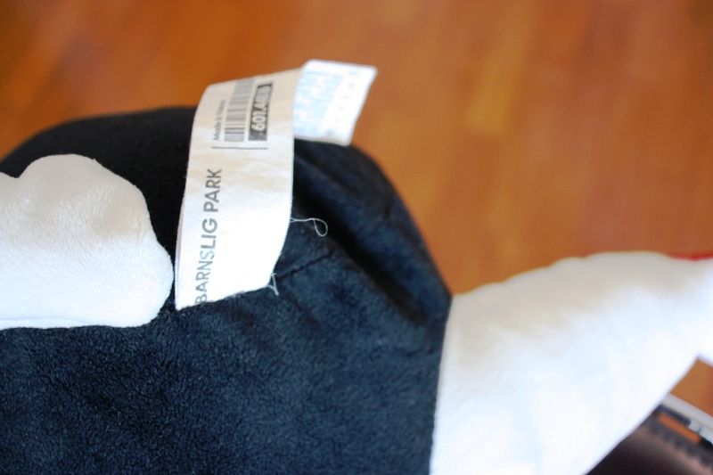 Peluche branco BARNSLIG PARK do ikea