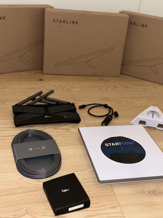 Starlink Mini  для моряков с раздачей на экипаж