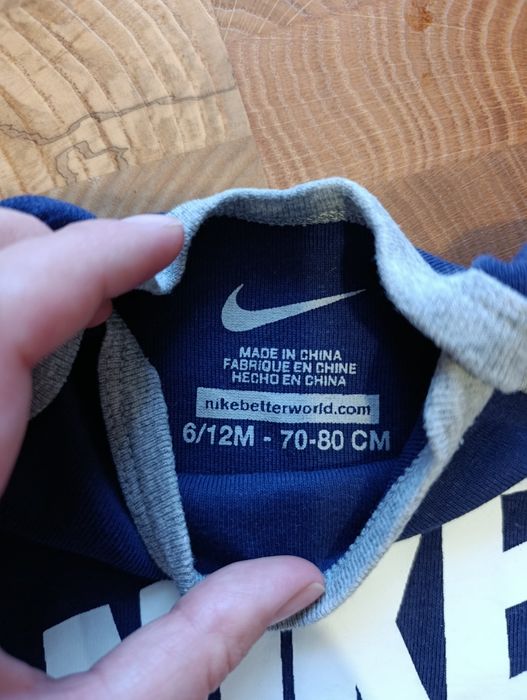 Оригінальний боді від Nike на 6-12 місяців
