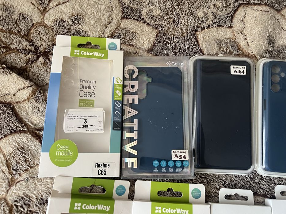 Чохли Samsung, Xiaomi, Apple, Realme