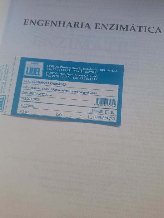 Livro Engenharia Enzimática - Novo