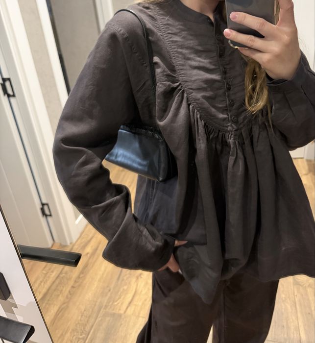 Крута натуральна блуза розлітайка allsaints, 12р