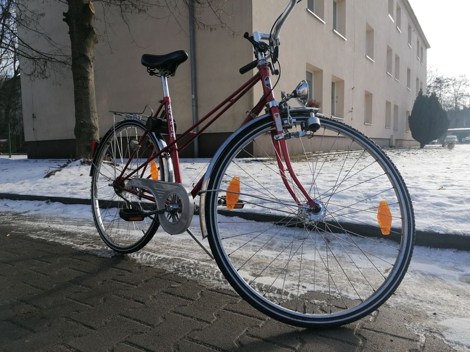 Rowery miejskie klasyki po serwisie