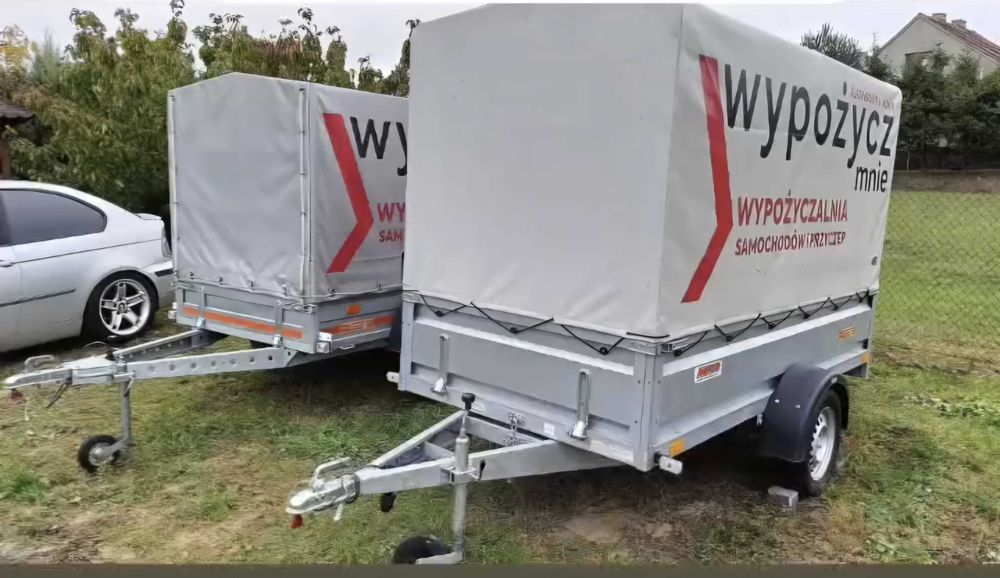 Wypożyczalnia ! Przyczepka z plandeka ! Konin !