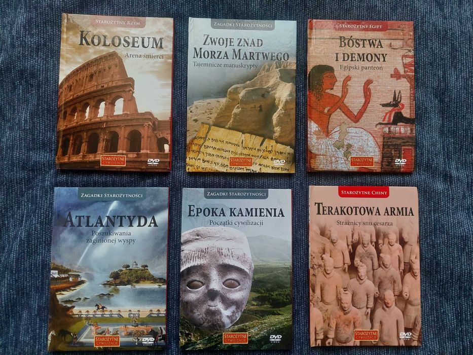 Starożytne cywilizacje   zestaw 40 DVD