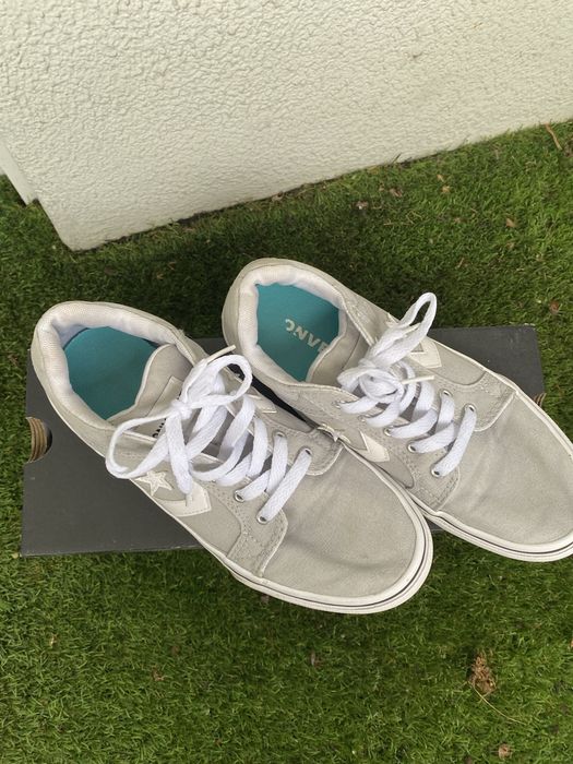 converse cinzentos