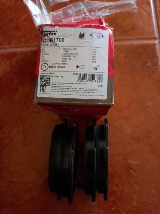 Calços travões trw1700
