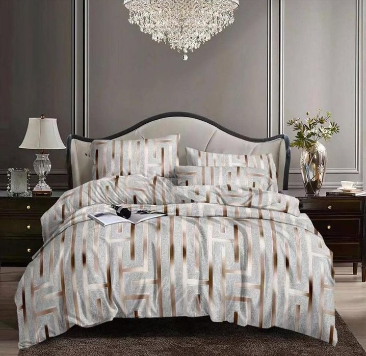 Постільні комплекти 1,5 сп, 2 сп, Євро, Сімейні,тканина  Бязь Голд Люк