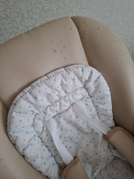 Стілець для годування 2-в-1 Kinderkraft Tummie Beige