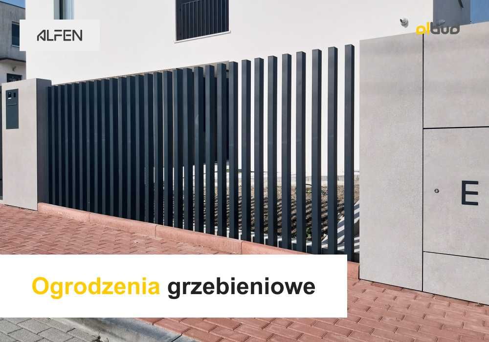 Salon ogrodzeń aluminiowych, Wiśniowski, Alfen, KONSPORT - Olbud